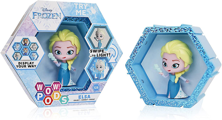 WOW! PODS Elsa - Die Eiskönigin 2 | Offizielle Disney-Sammelfigur mit leuchtendem Wackelkopf