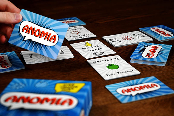 Coiledspring Games | Anomia Game | Card Game | Ages 10+ | 3-6 Players | 30 Minutes Playing Time