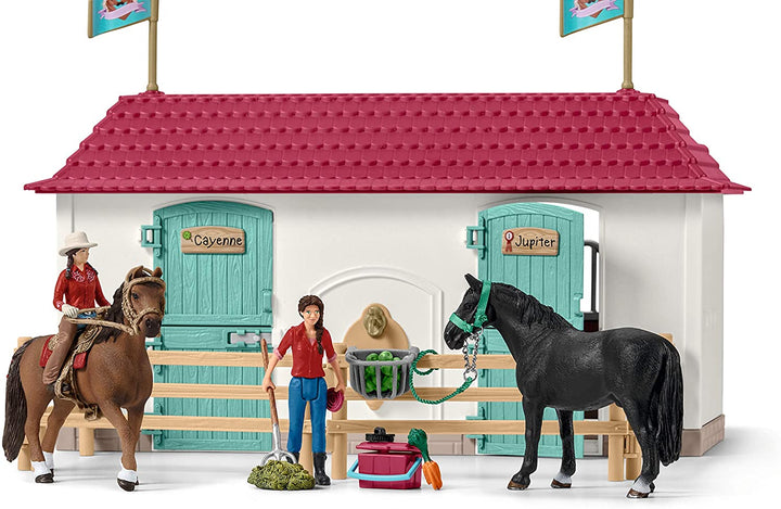 Schleich Horse Club 42416 Grote paardenstal met huis en stal