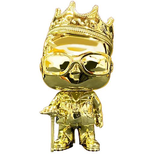 Notorious B.I.G. Crown Gold Chrome Exclusive Funko 51797 Pop! Vinyl #82