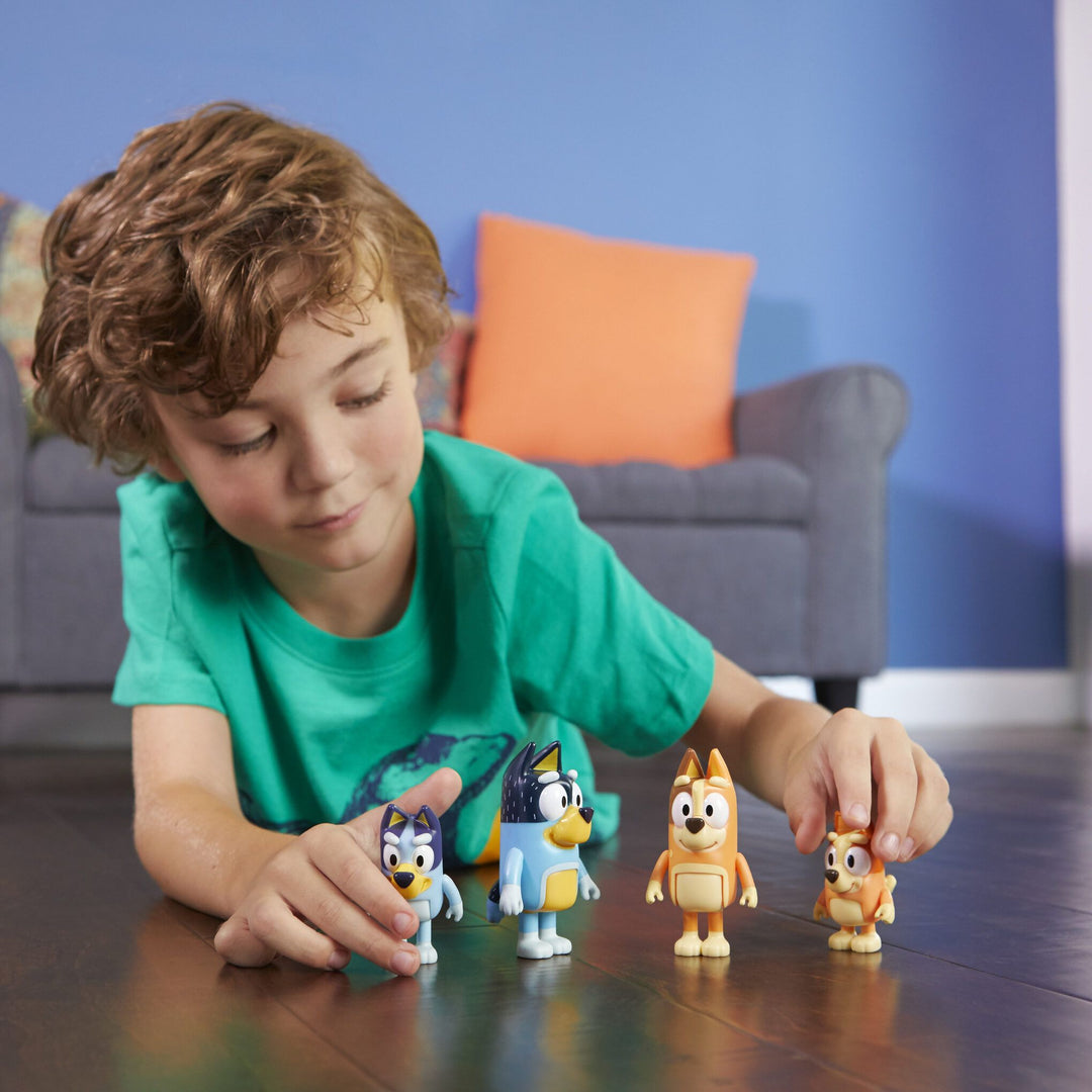 Bluey Family 4er-Pack Figuren