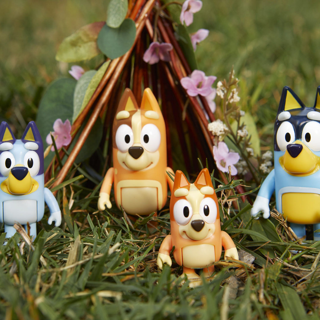 Bluey Family 4er-Pack Figuren