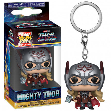 Thor Love &amp; Thunder Mighty Thor Funko 62417 Pocket Pop!
