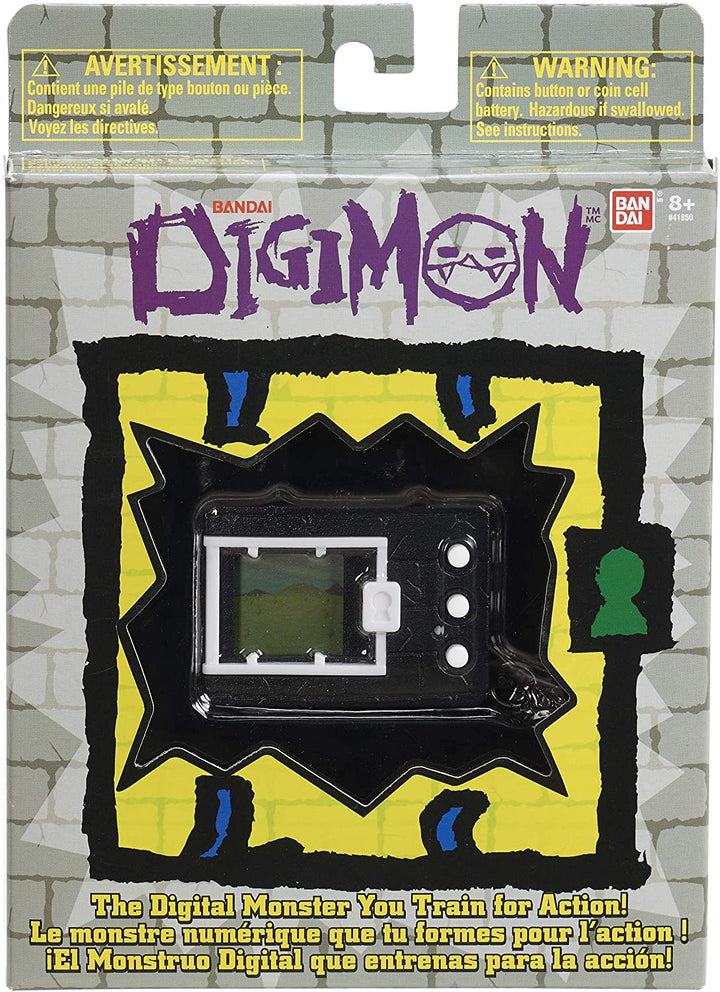 BANDAI Digimon (Original) Black – Virtuelles Monster-Haustier von Tamagotchi