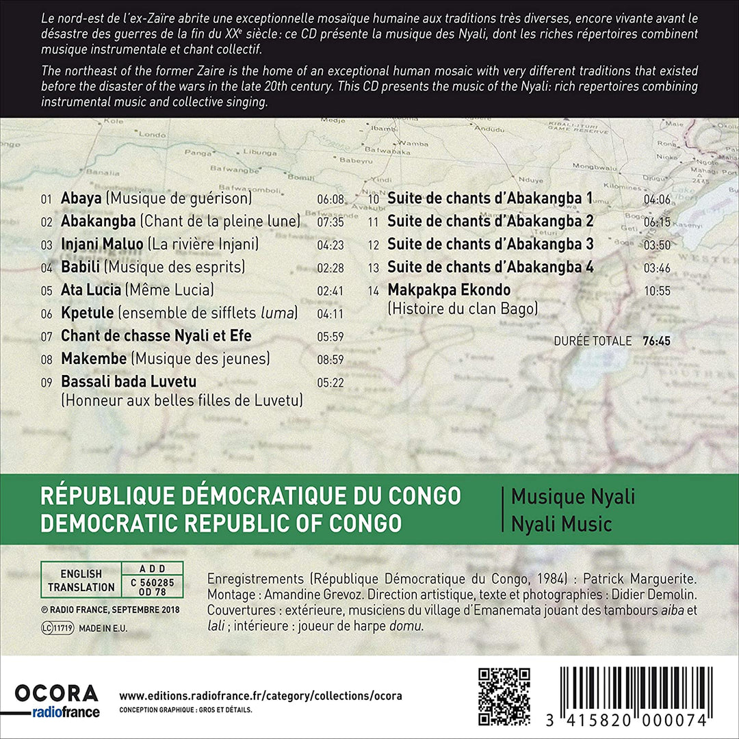 Demokratische Republik Kongo – Nyali Music – [Audio-CD]