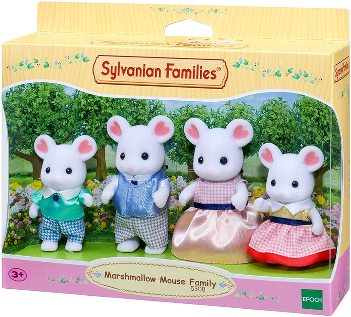 Sylvanian Families - Marshmallow Mouse Familie