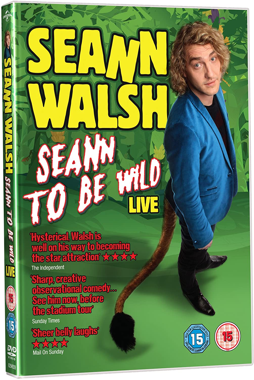 Seann Walsh : Seann to Be Wild (Live 2013) [DVD]