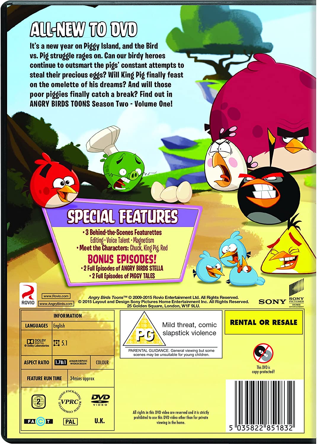 Angry Birds Toons: Staffel Zwei – Band Eins