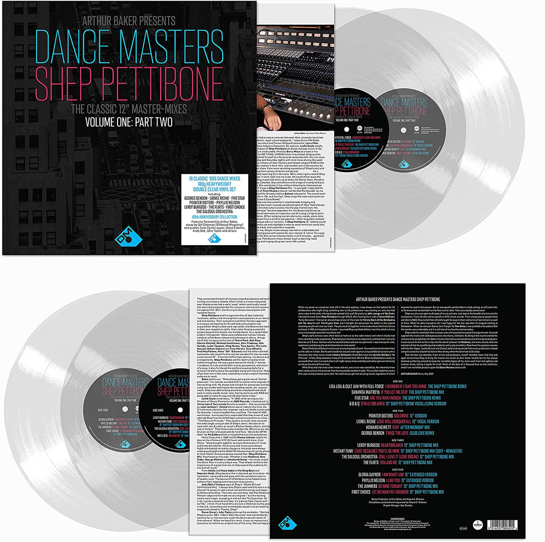Arthur Baker präsentiert Dance Masters – The Shep Pettibone Master-Mixes – Band Eins – Teil 2 – [Vinyl]
