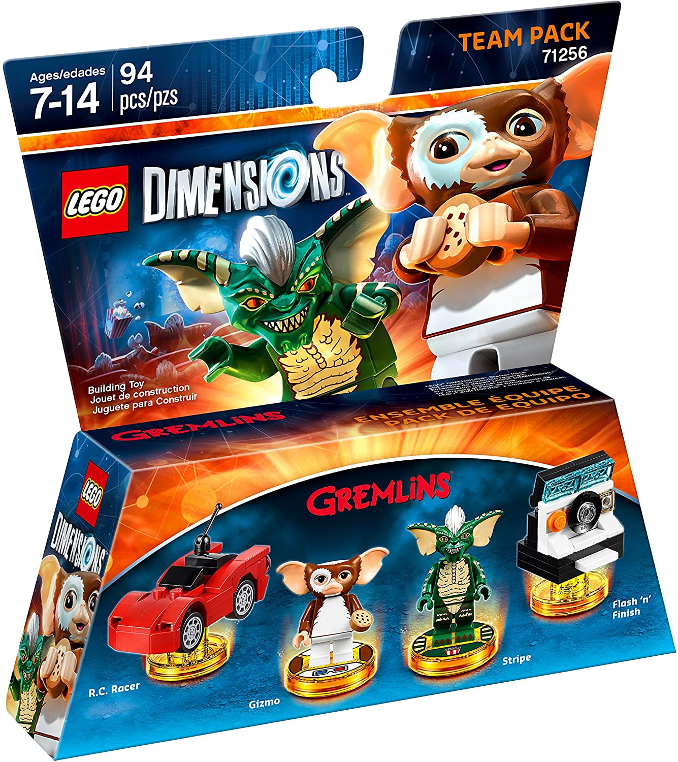 LEGO Dimensions: Gremlins Team Pack – Gizmo &amp; Stripe zum Bauen mit Fahrzeugen, ab 7 Jahren 4
