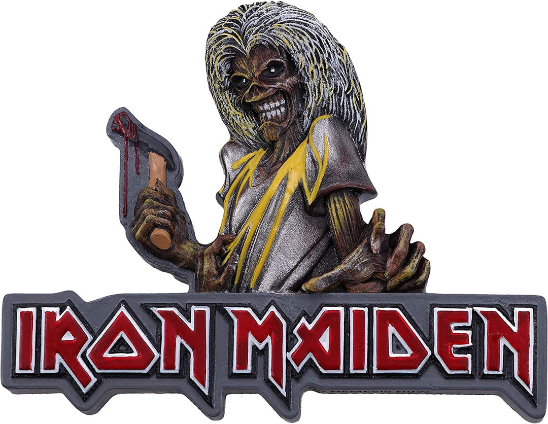 Nemesis Now offiziell lizenzierter Iron Maiden The Killers Eddie Kühlschrankmagnet, Rot, 10 cm