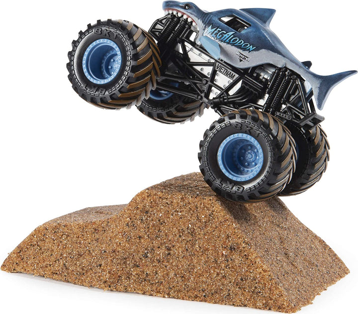 Toysmith Monster Jam Dirt Starter Set, Featuring 8oz of Monster Dirt and Officia