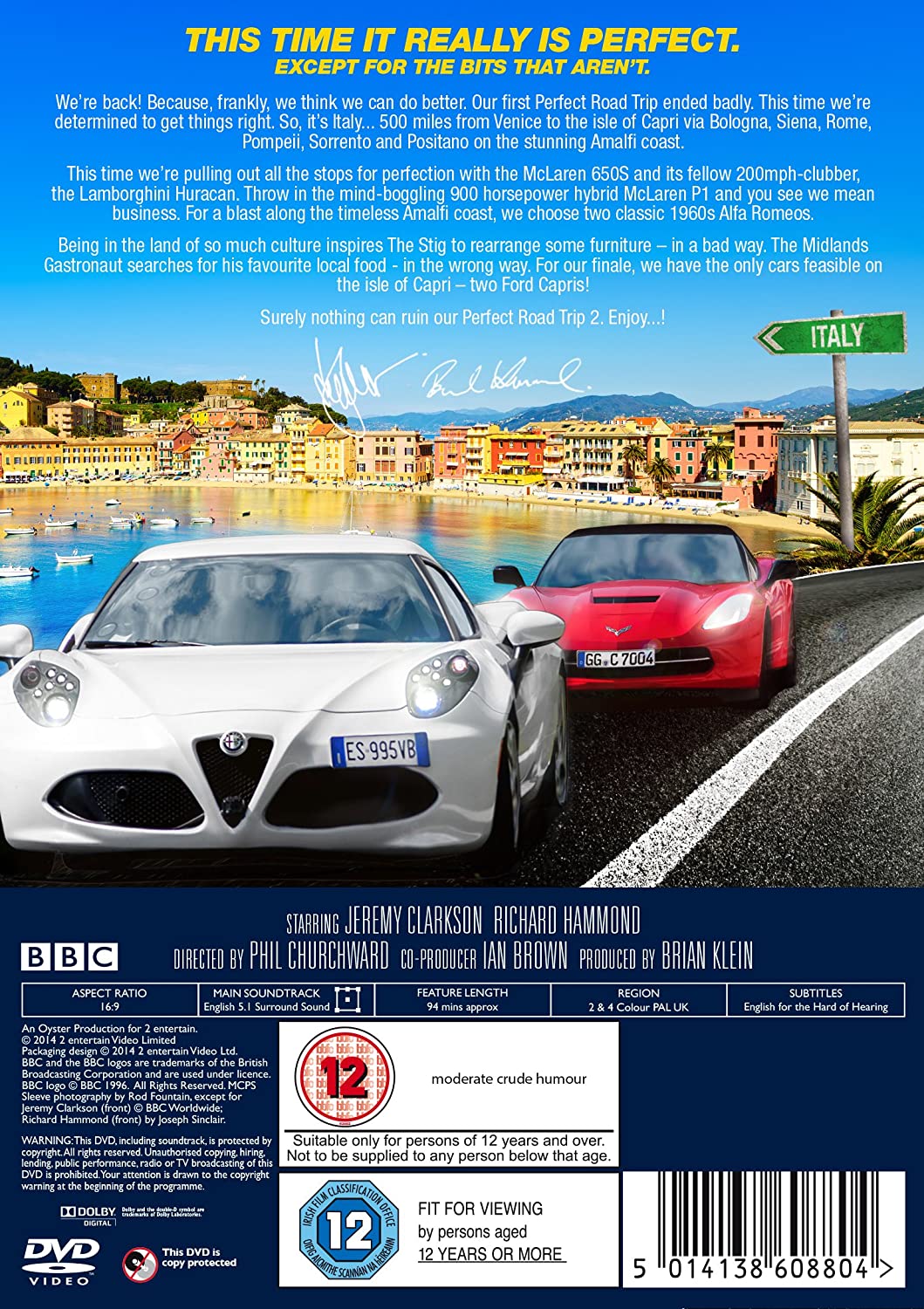 Top Gear - El viaje por carretera perfecto 2 [DVD]