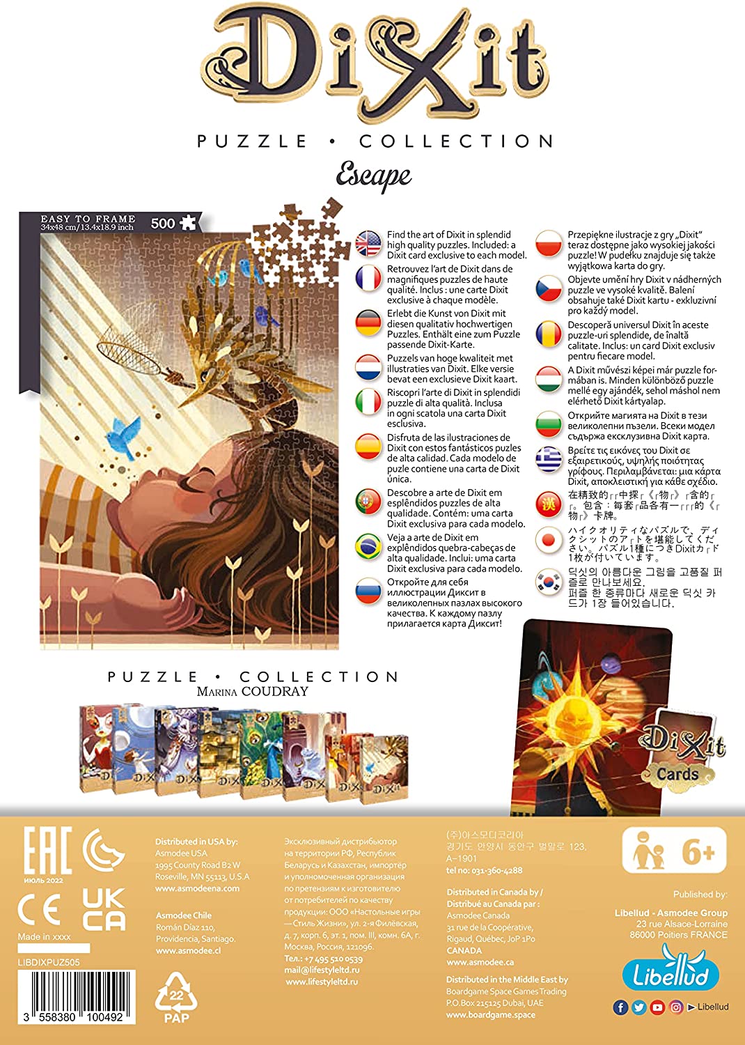 Dixit 500p Puzzle – Flucht