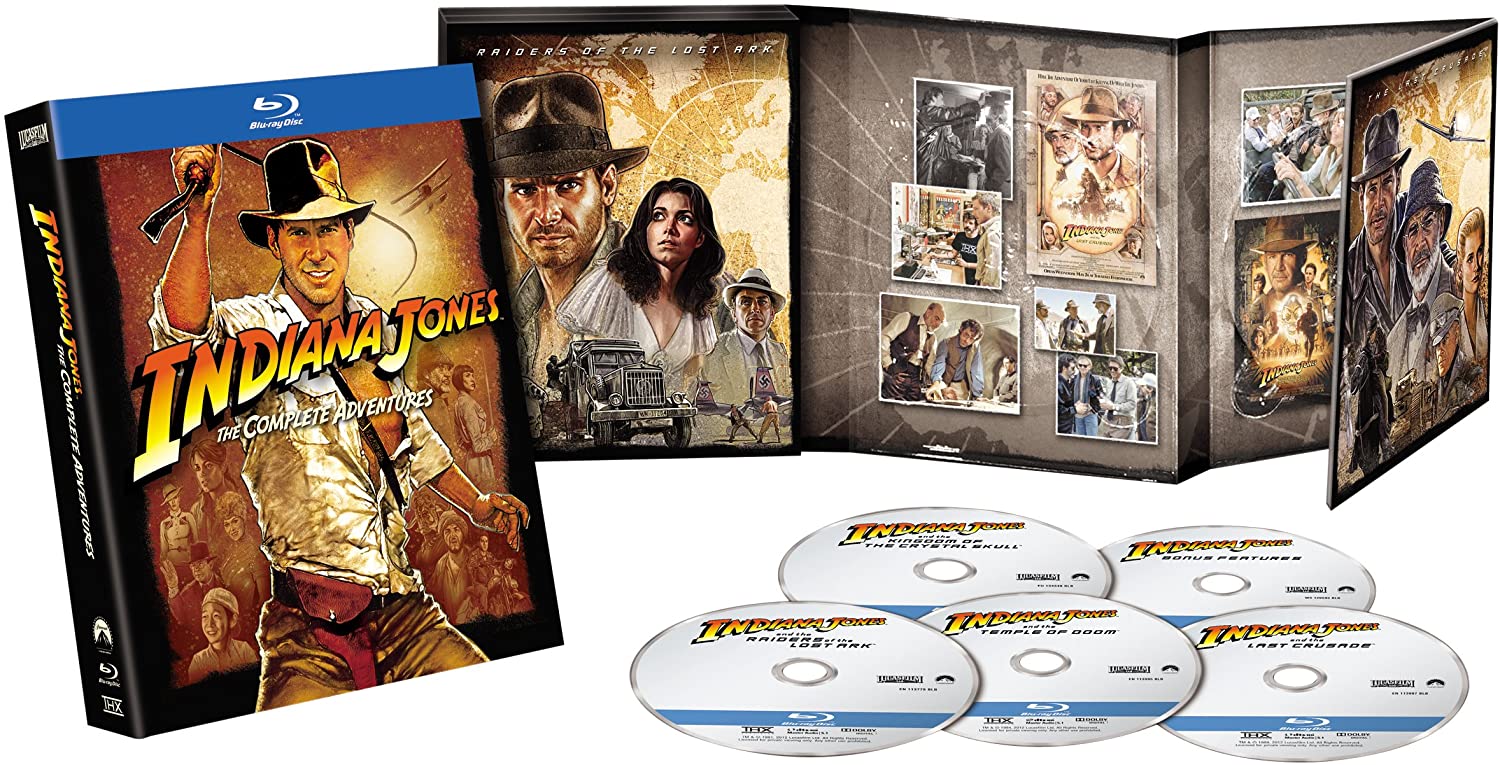 Indiana Jones: Die kompletten Abenteuer (1981–2008) – Blu-ray