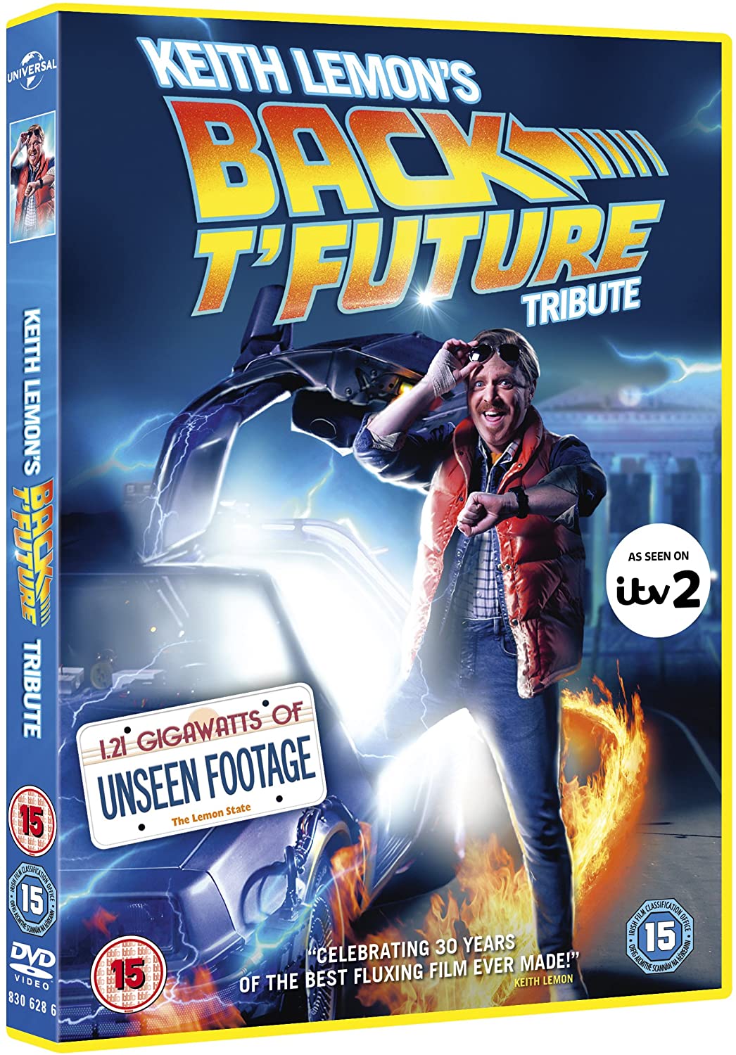 Keith Lemons Back T&#39;Future Tribute [DVD] [2015]