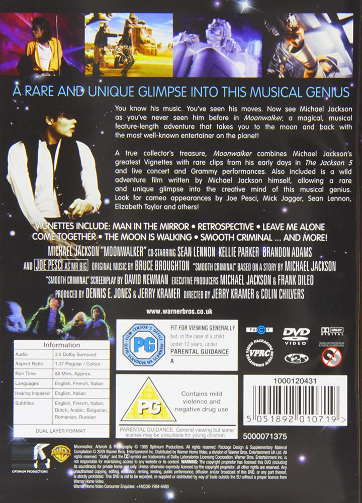 Moonwalker [1988] - Musical/Music [DVD]