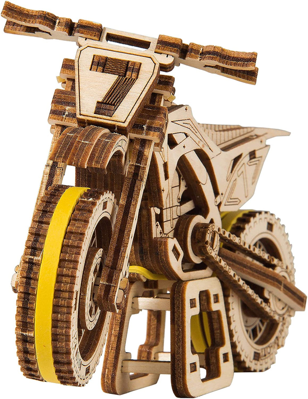 WoodenCity WR343 Wooden, Model, Motocycle, Wood