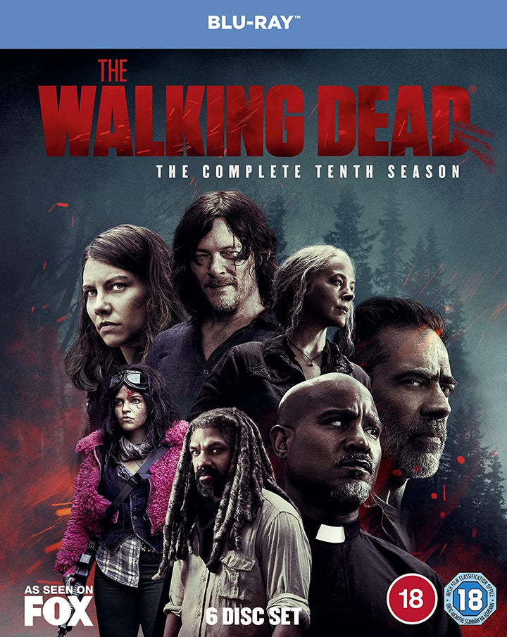 The Walking Dead – Die komplette zehnte Staffel [Blu-ray] [2021] [Region Free]