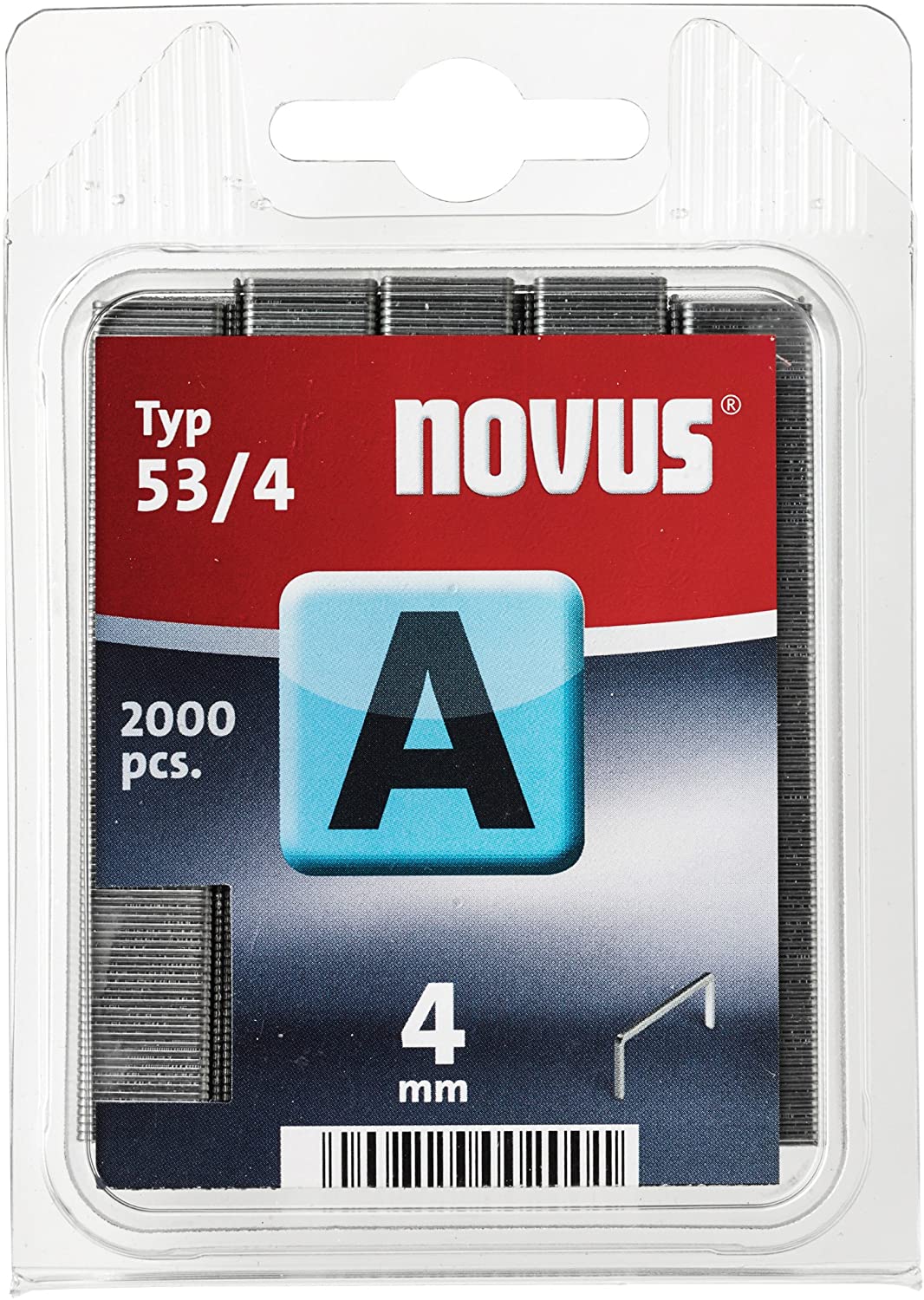 Novus A 042-0354 Heftklammern 53/4 mm, 2000 Stück