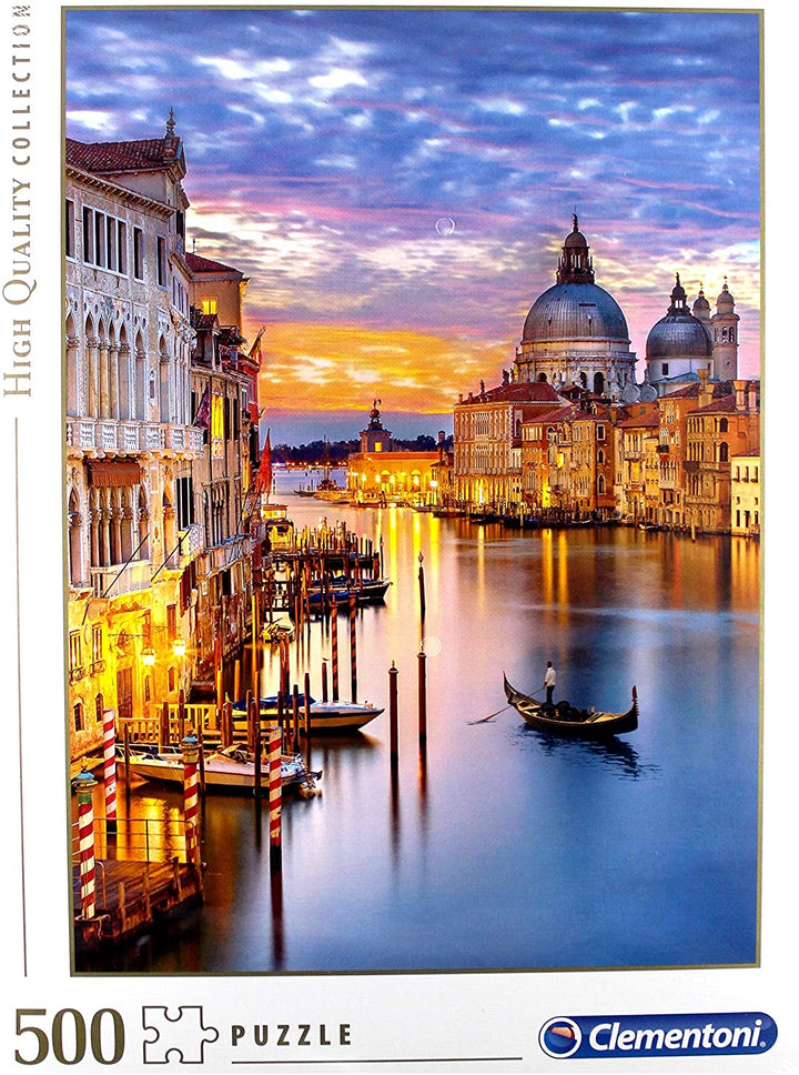 Clementoni 35056 Bright Venice - HQC Jigsaw Puzzle puzzle for adults and children, 500 Pieces