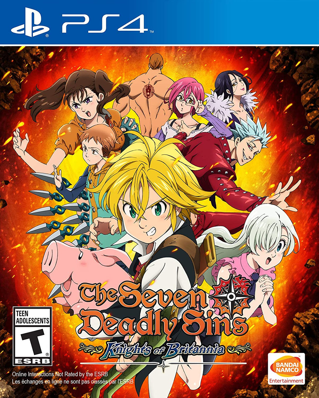 The Seven Deadly Sins: Knights of Britannia for PlayStation 4
