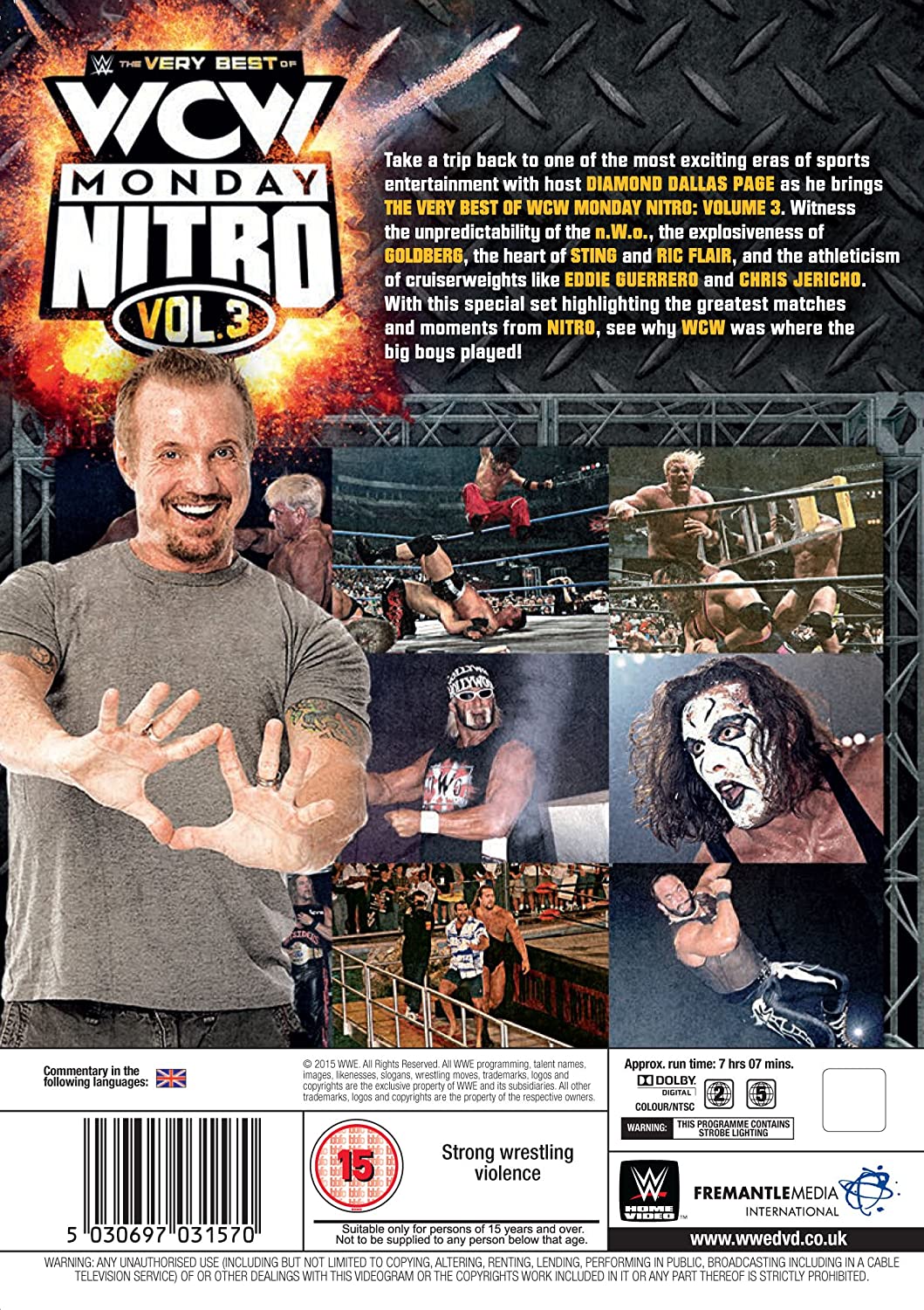 WWE: The Best Of WCW Monday Night Nitro – Band 3 [DVD]