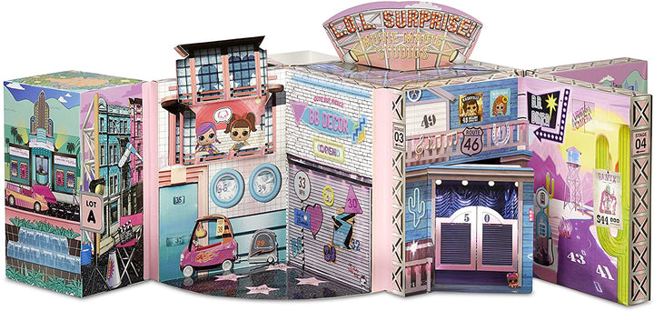 L.O.L. Surprise! 576532EUC LOL OMG Magic Studios-70+ Surprises, 12 2 Fashion Dolls, Studio Stages, Green Screen, Phone Tripod, Movie Theater/Set Packaging, Accessories-for Children Ages 4+