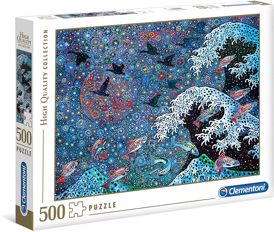 Clementoni - 35074 - Collection Puzzle - Dancing with the Stars - 500 pieces - Made in Italy - Jigsaw Puzzles for Adult