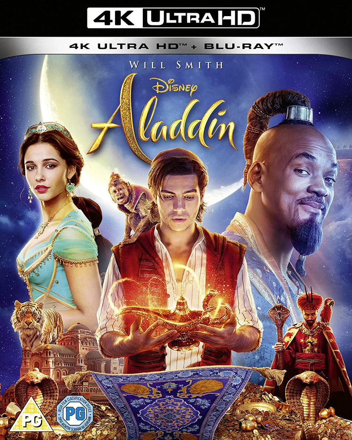 Aladdin (2019) - 4K Ultra HD + Blu-ray [Region Free] (Blu-ray)