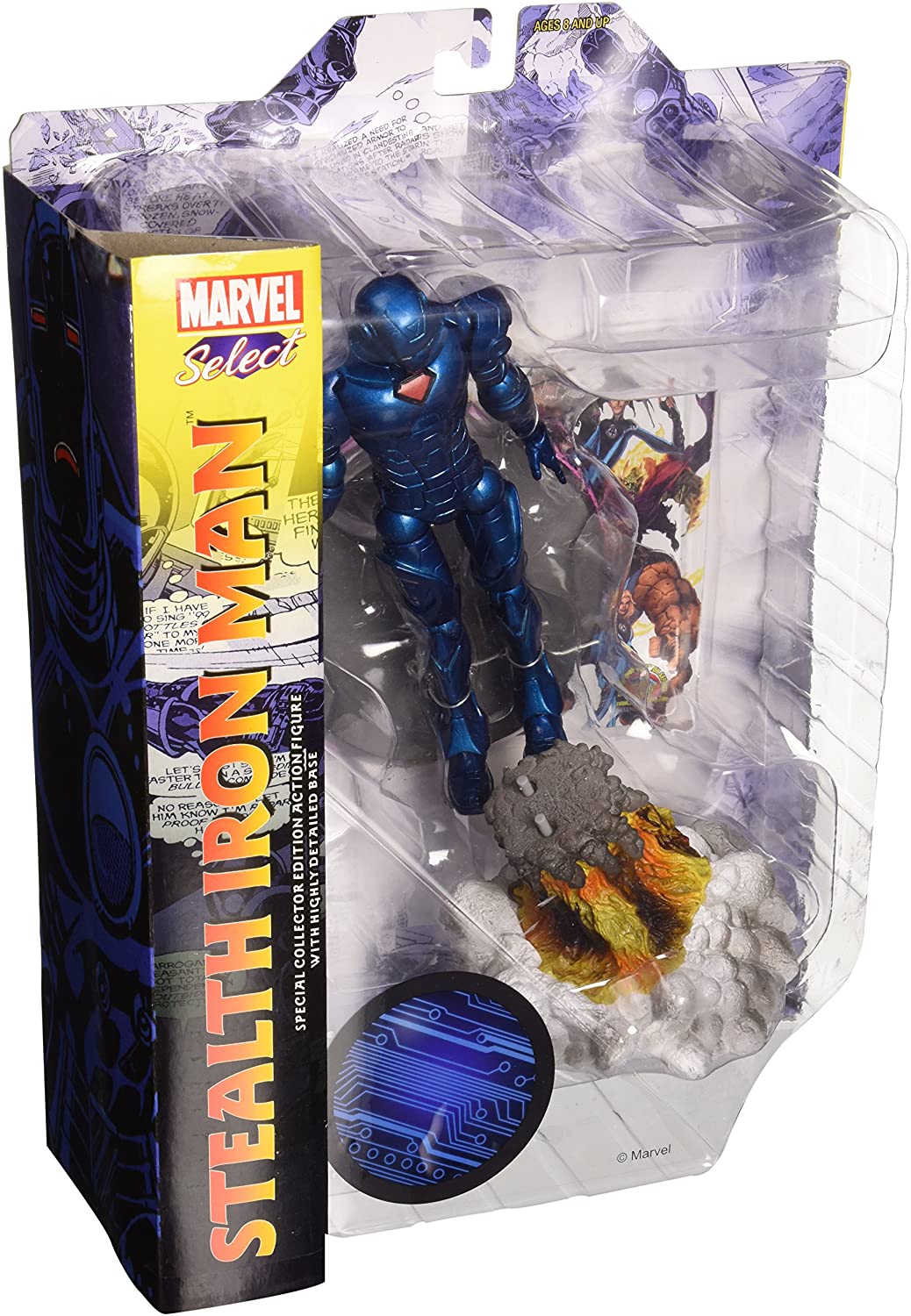 Marvel Comics MAR088261 Iron_Man Actionfigur, Verschiedene, 18 Zentimeter