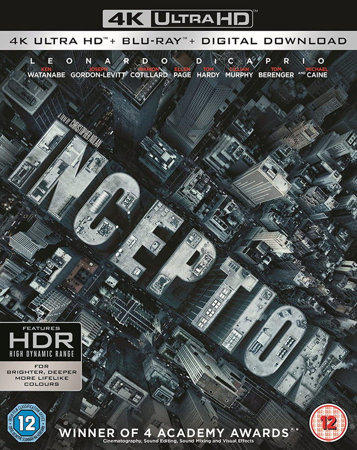 Inception – Action/Sci-Fi [Blu-Ray]