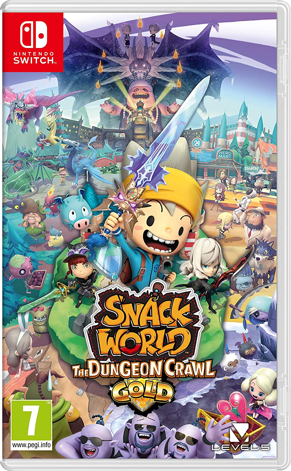 Snack World: The Dungeon Crawl - Goud (Nintendo Switch)