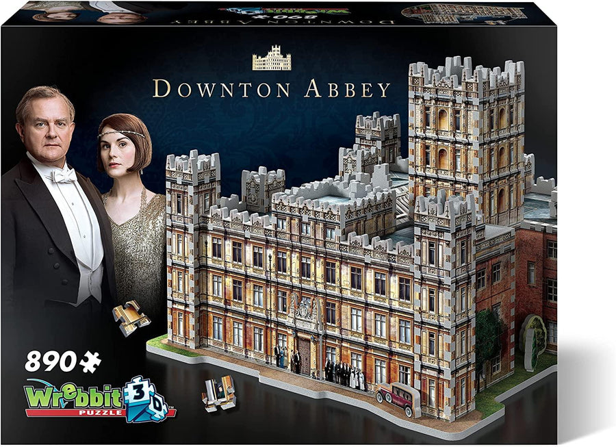 Wrebbit 3D Downton Abbey Puzzle, (890-Piece) - Yachew