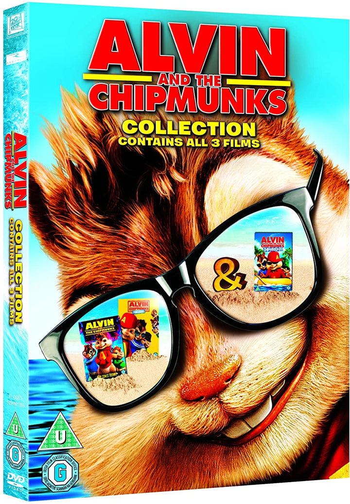 Alvin und die Chipmunks – 1-3 Weihnachtskollektion [2007] – Familie/Komödie [DVD]