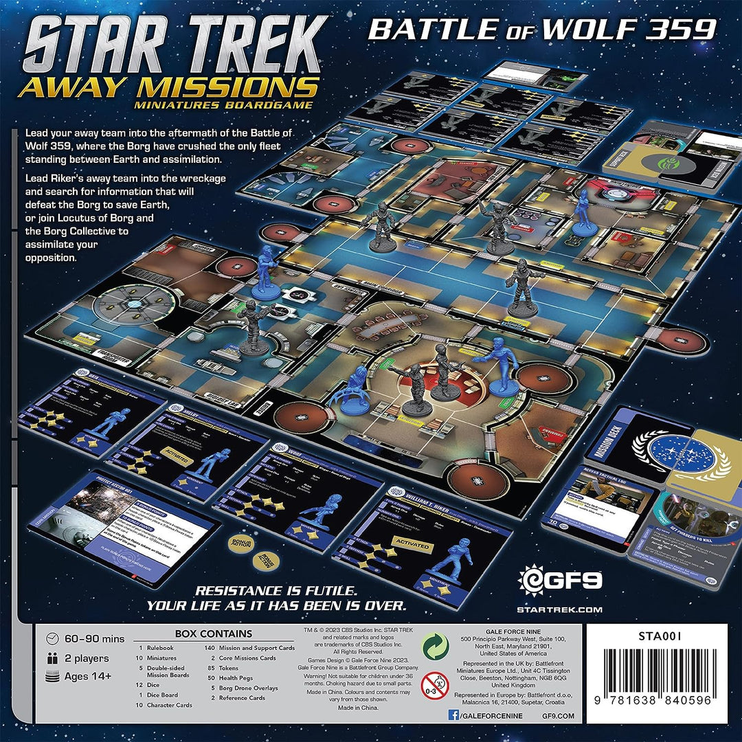 Star Trek: Away Missions Brettspiel