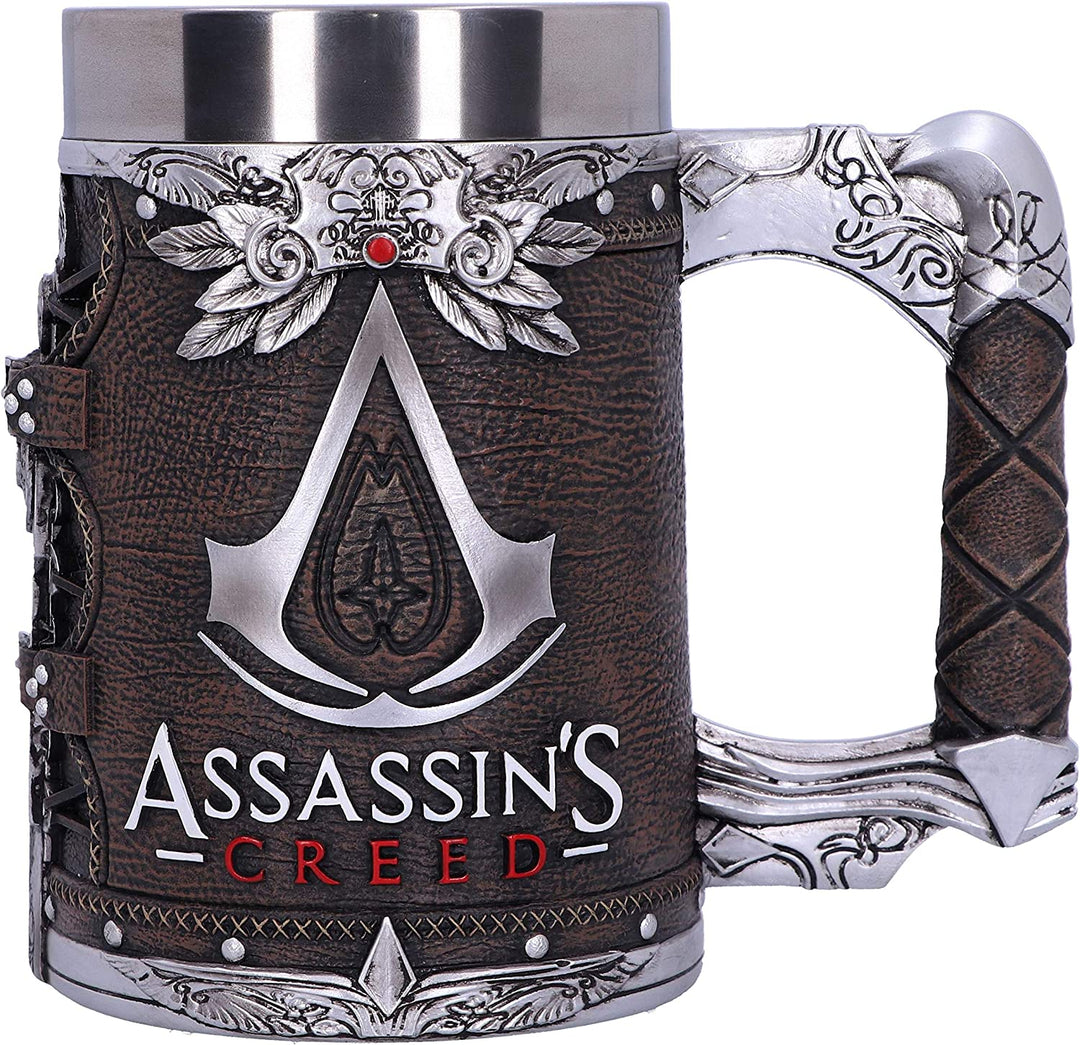 Officially Licensed Assassins Creed Brotherhood Brown Hidden Blade Game Tankard, Resin, 15.5cm