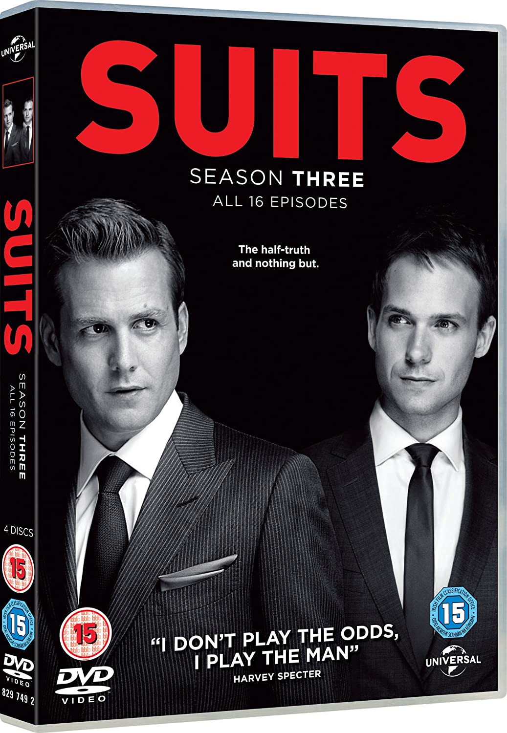 Suits - Season 3 [DVD]