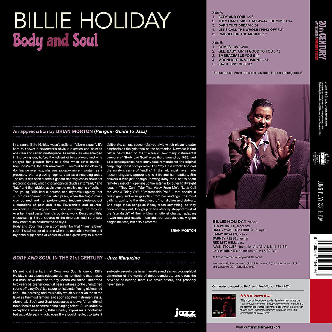 Body and Soul [VINYL]