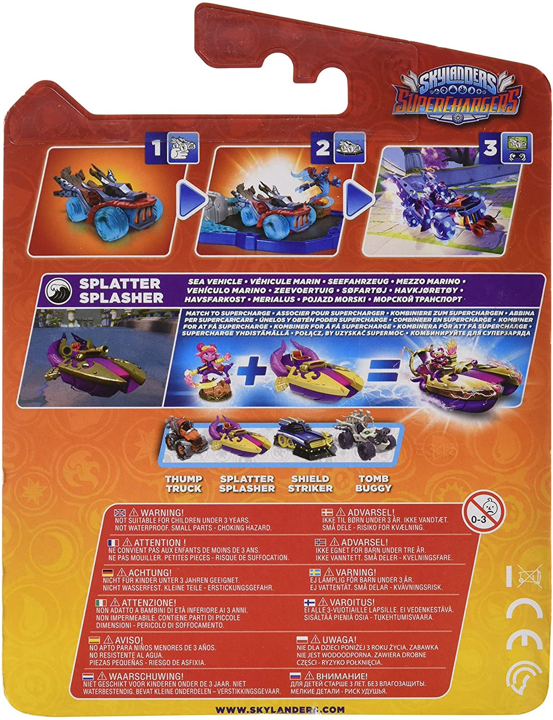 Skylanders SuperChargers Splasher Splasher pour véhicule PS4/Xbox One/Xbox 360/PS3