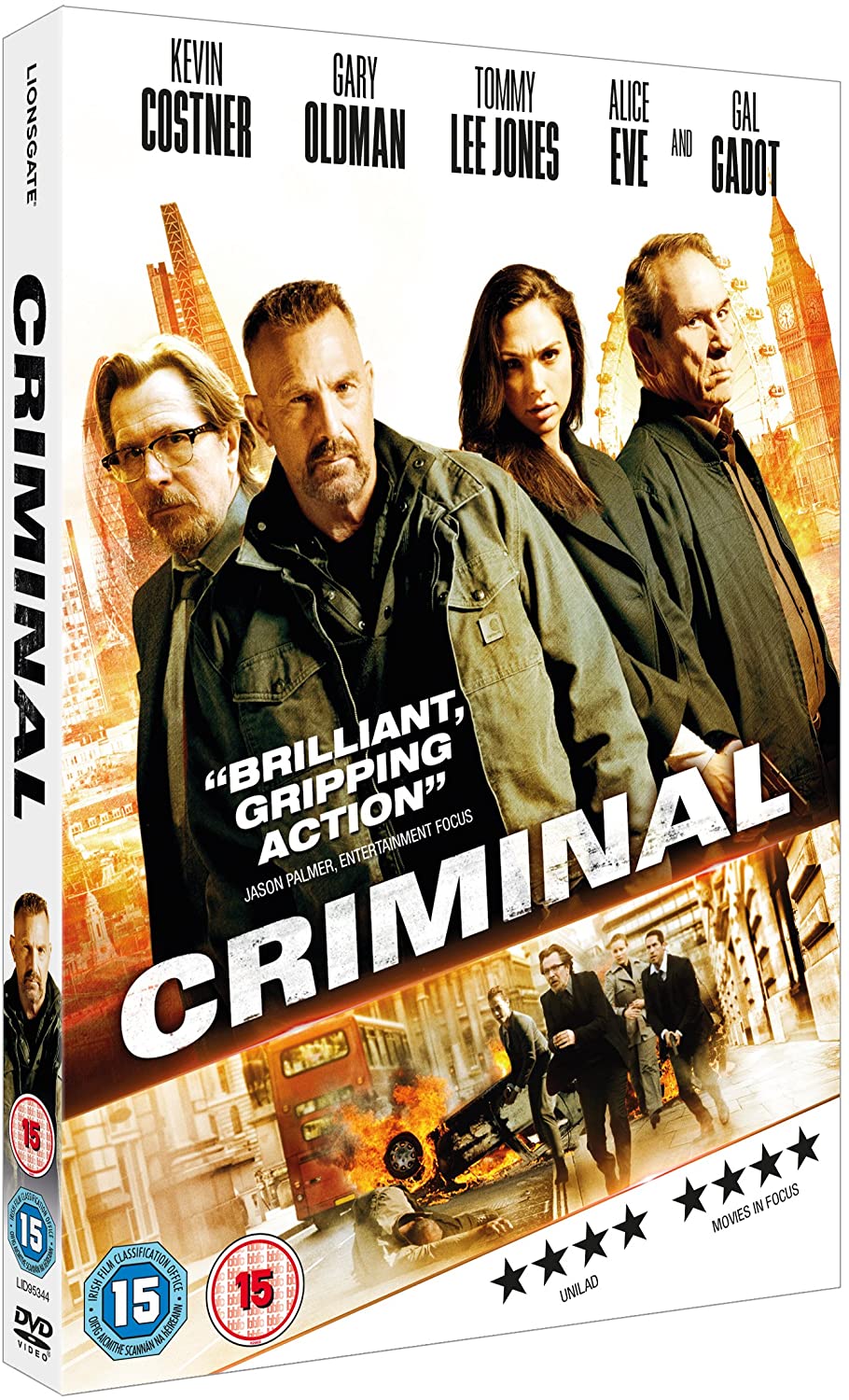 Criminal (2016) – Action-Thriller [DVD] 2