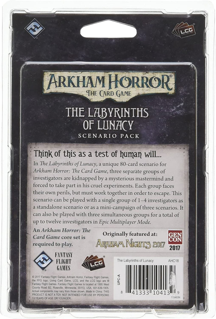 Arkham Horror LCG: Die Labyrinths of Lunacy-Erweiterung