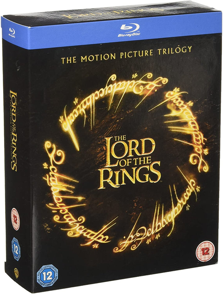 The Lord Of The Rings: Motion Picture Trilogy [2003] [2015] [Region Free] - Fantasy/Adventure [Blu-Ray]]