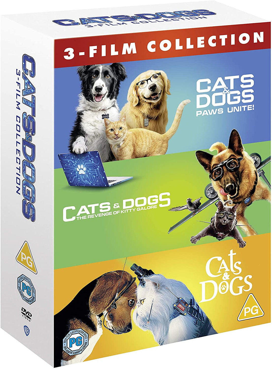 Cats &amp; Dogs 3 Film Collection [2020] – Familie/Komödie [DVD]