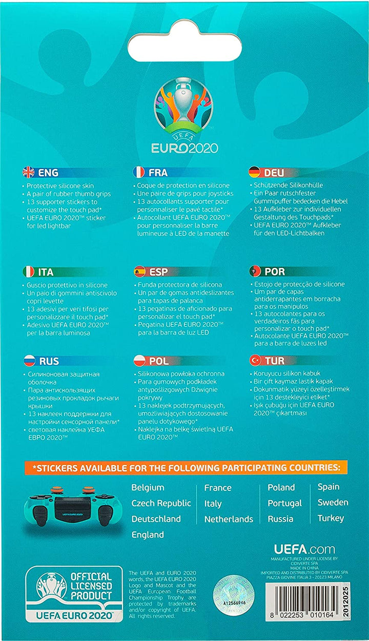 UEFA Euro 2020 – Skin für PlayStation 4 (Controller) (PS4)