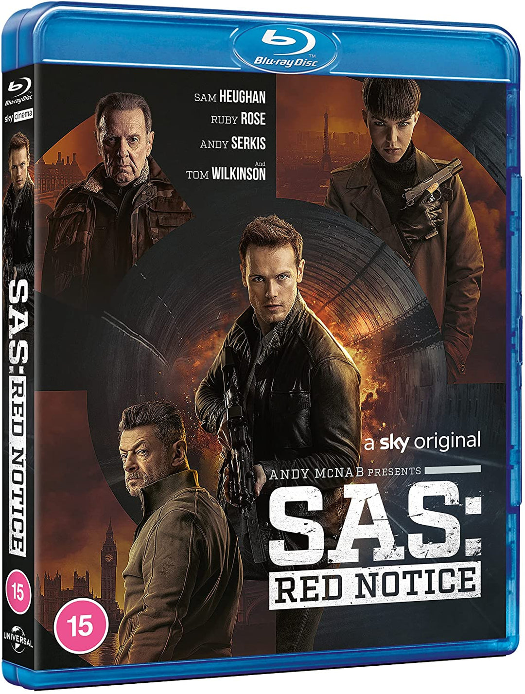 SAS: RED NOTICE [2021] [Region Free] – Action [Blu-ray]
