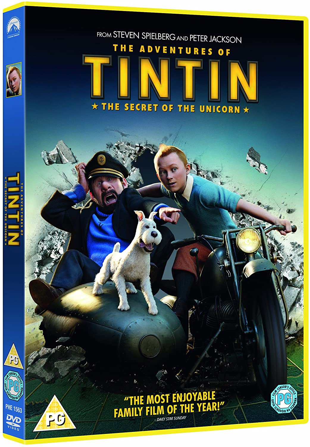 The Adventures of Tintin: The Secret Of The Unicorn - Adventure/Action [DVD]