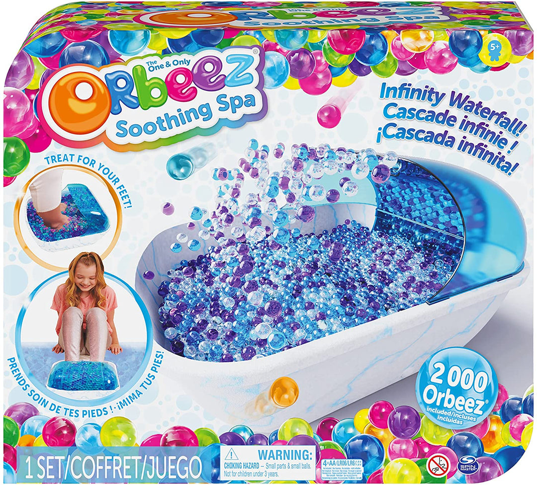 Orbeez, Spa para pies reconfortante con 2000, las únicas y únicas cuentas de agua no tóxicas, spa para niños