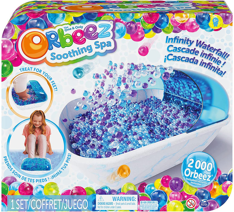 Orbeez, Soothing Foot Spa with 2,000, The One and Only, Non-Toxic Water Beads, Kids Spa
