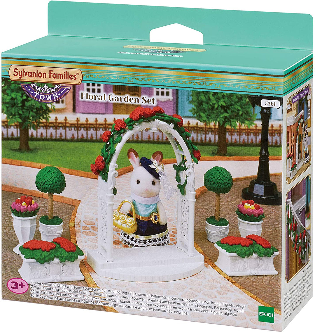 Sylvanian Families 5361 Juego de jardín floral, multicolor